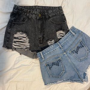Set of Jean shorts